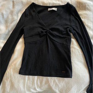 Black Long Sleeve Top